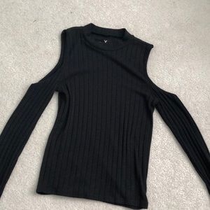 American Eagle Outfitters- Halter Top with Sleeves